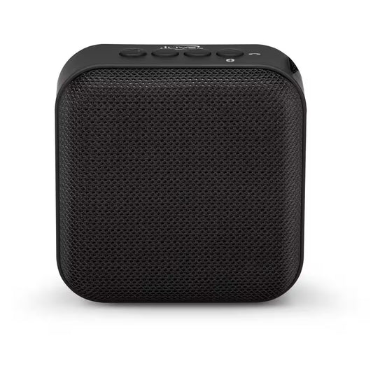 Portable Bluetooth Wireless Fabric Speaker in Black